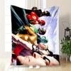Лига Справедливости DC Comics Группа Супергероев Настенное Искусство Печать Постер Одеяло Фланелевое Плед, Кровать, Путешествие, Кемпинг, Офис, Диван, Стул