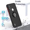 Fall prevention Armor Matte Case for Motorola Moto E7 PPWER E7i POWER 2021 Ring Stand Shockproof Cover
