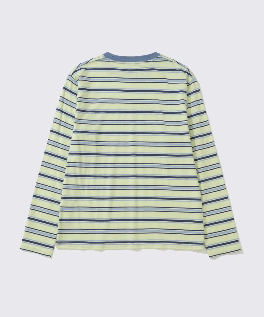 ADDSLOW Stripe Love Long Sleeve [Sulfur]
