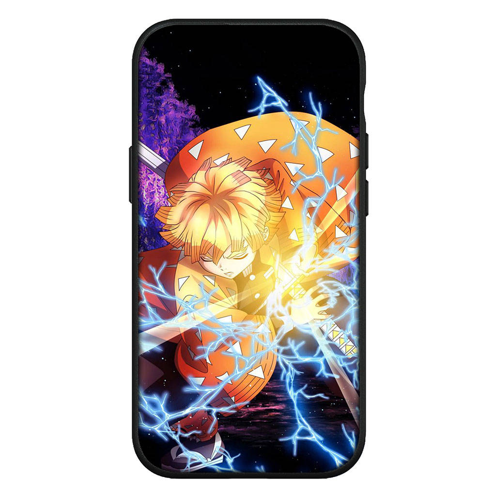 Для iPhone 16 15 Xiaomi Redmi Note 14 13 12 11 Pro Max 16e Samsung Galaxy S25 S24 S23 Moto OPPO Huawei Nezuko Demon Slayer Tanjirou чехол для телефона с рисунком