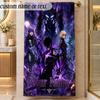 Beach TowelSolo Leveling Custom Name Text Personalized Soft Towel for Beach Pool Indoor Home Decor Gift
