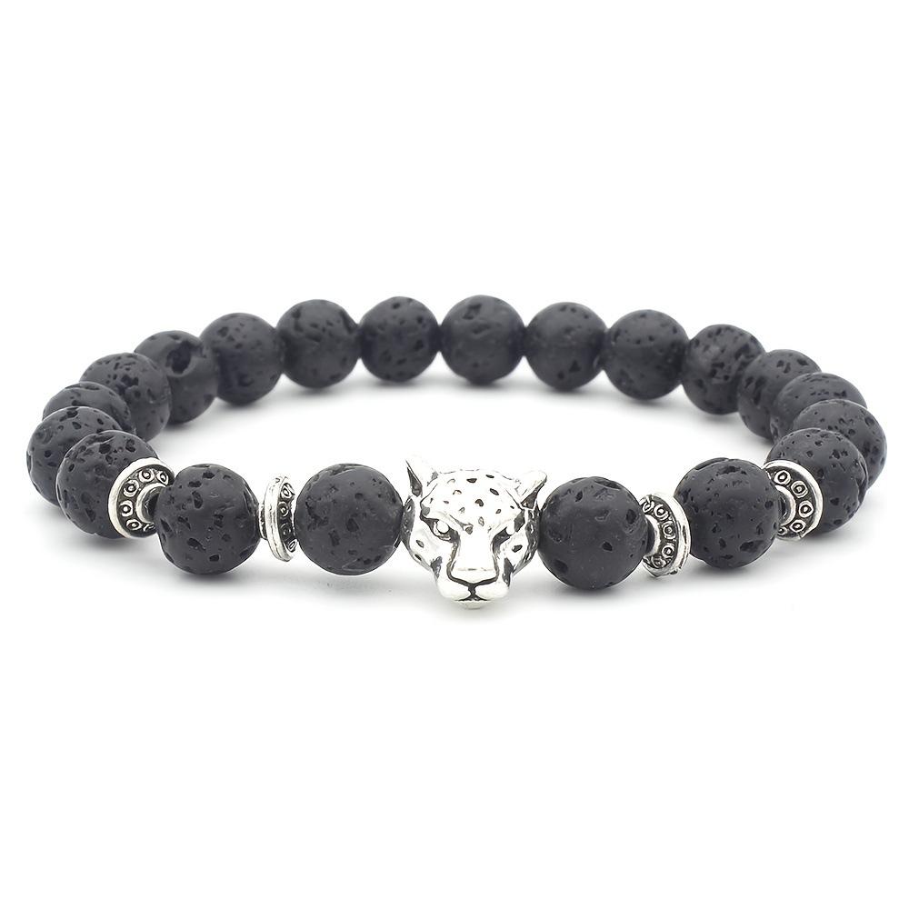 JYL TS Bracelet Lion Leopard  Handmade Strength & Courage Enhancement