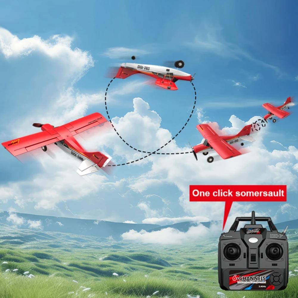 Qidi560 Moore M7 Внедорожный RC Самолет 4-канальный Бесколлекторный Самолет с Дистанционным Управлением Модель Самолета с Фиксированным Крылом Игрушки из EPP Пенопласта