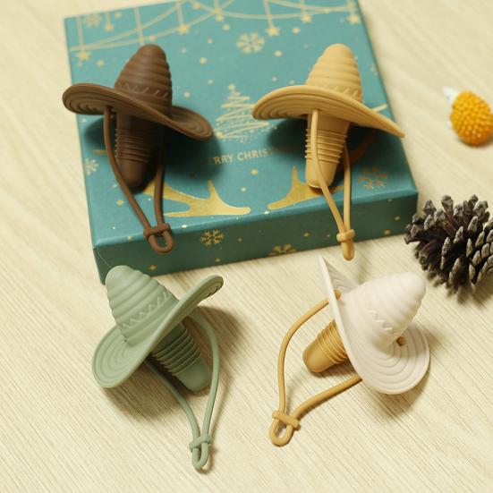 Силиконовая ковбойская шляпа для красного вина, винная пробка, пищевая пробка для бутылок вина, спиртных напитков, пива, шампанского, веселья, вечеринки, аксессуар, подарок