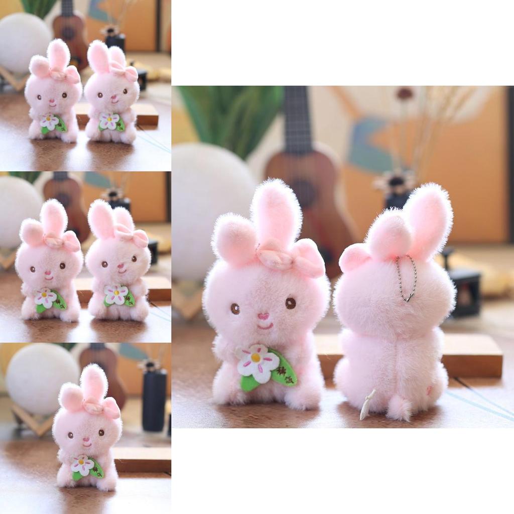 Plush Bunny Keychain With Pp Cotton Filling For Kids And Collectors