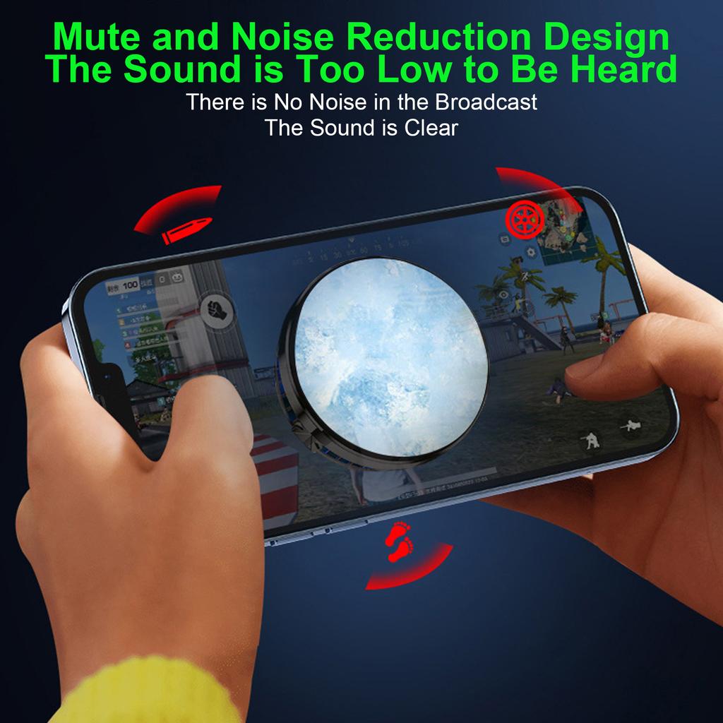 Радиатор для мобильного телефона Вентилятор охлаждения телефона Магнитный Мощный турбовентилятор Алгоритм TEC Система охлаждения для просмотра видео