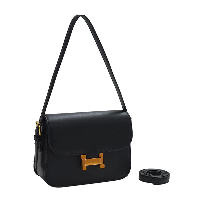 Fashion high-end bag women 2025 new underarm bag retro casual small square bag versatile single shoulder messenger bag women