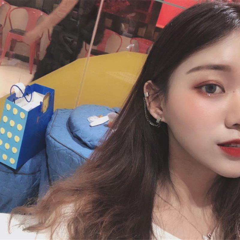 Женские серьги каффы в стиле Панк Хип Поп 1штука