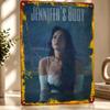 Jennifers Body Movie Personalized D Textured Metal Poster Wall Art Vintage Tin Signs for Decor Living Room Interior Decoration