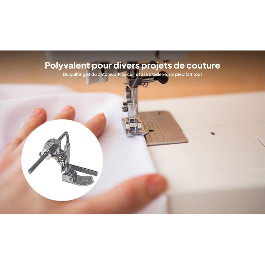 Presser Foot for Sewing Machine, Home Machine Professional Seam Guide Quilting
