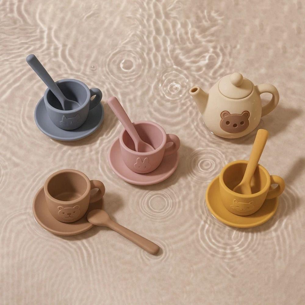 Simulation Pretend Play Kitchen Set Early Educational Tea Set Play Toy Party Favor Gift