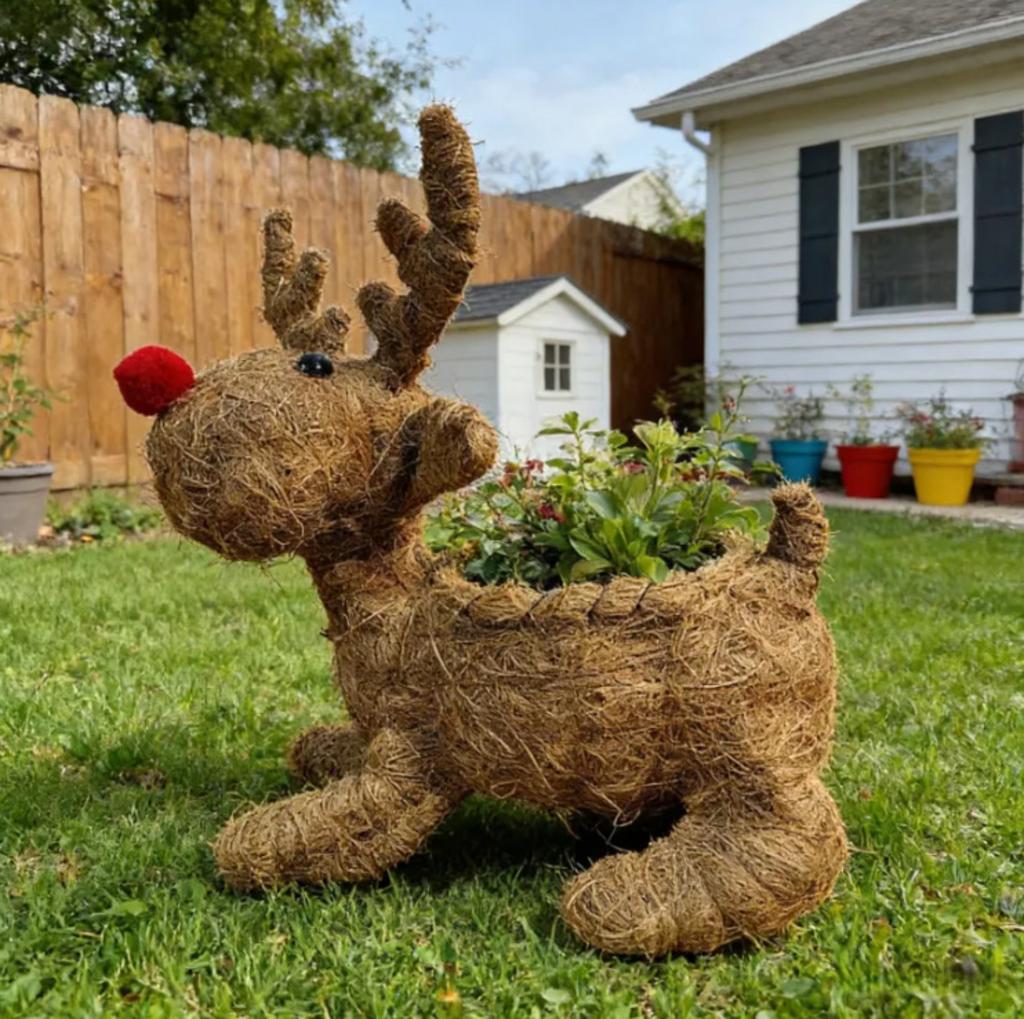 Креативные цветочные корзины для украшения сада и патио, Милые цветочные корзины