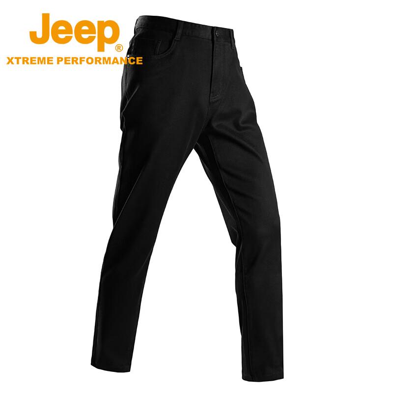 Jeep Мужские дышащие повседневные брюки свободного кроя с эластичностью