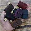 1pc Tiny Leather Notebook Pocketbook Sketchbook Mini Vintage Retro Cute Kawaii Portable Daily Planner Organizer Travel Supplies