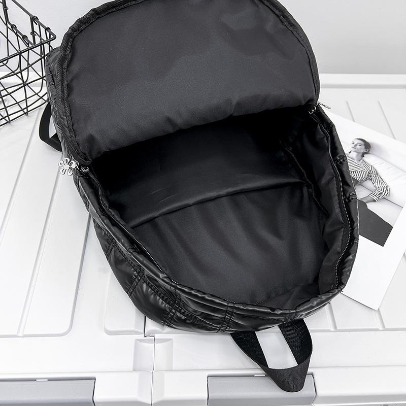 Yogodlns Зимний космический хлопковый рюкзак для женщин, школьная сумка большой емкости для студентов, водонепроницаемый нейлоновый рюкзак