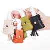 1oz PU Hand Sanitizer Holder Keychain Portable Refillable Bottle for Outdoor Camping Hiking Travel Pocket Storage with Hook