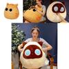 Soft Short-haired Plush Cat Ball Pillow, Adorable Cat Doll