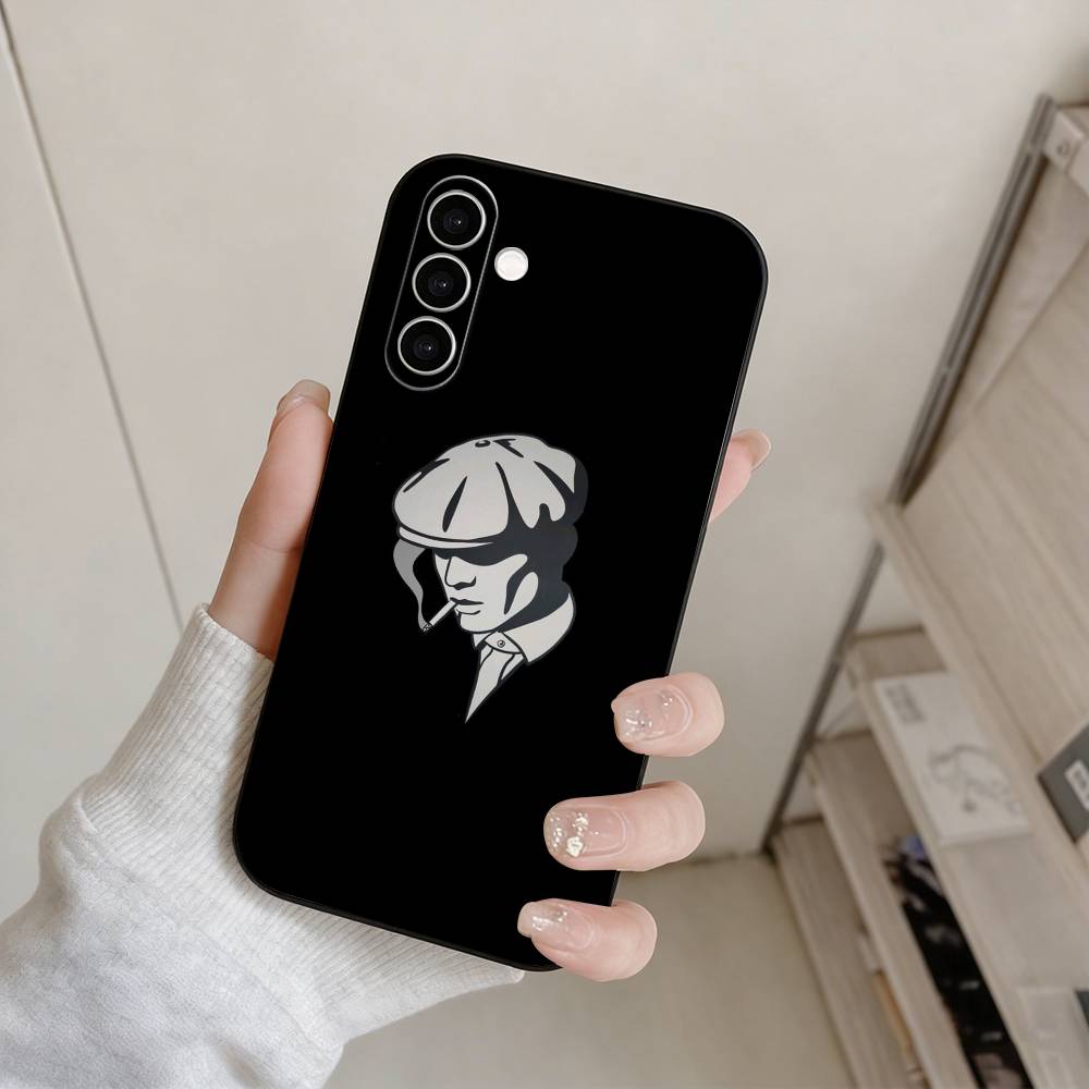 Крутой чехол для телефона T-Peaky Blinders для Samsung Galaxy A73, A72, A71, A70, A53, A52, A51, Другие Мягкий черный чехол