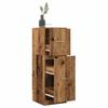 VidaXL Apothecary Cabinet Old Wood 40x41x118 Cm Engineered Wood, Apothecary Chest, Apothecary Furniture, Chest with 855203