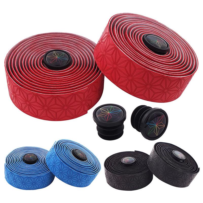 Chrysanthemum Road Bike Drop Bar Tape: Wear-Resistant, Sweat-Absorbent, Shock-Absorbing Cycling Handlebar Wrap