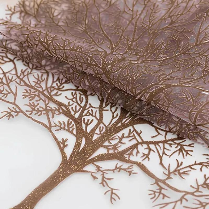 Горячие Современные Тюлевые Шторы с Принтом для Гостиной Кухни Роскошная Прозрачная Штора с Листьями для Спальни Вуалевая Штора для Оконной Шторы Драпировка