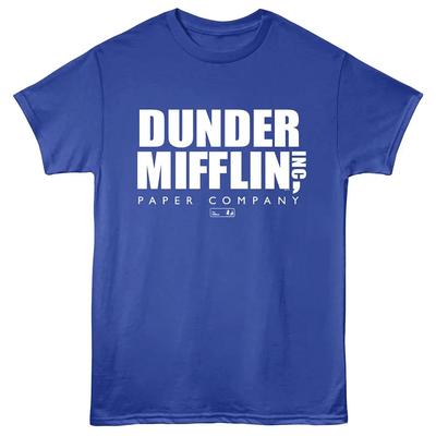 Мужская футболка с логотипом Dunder Mifflin из сериала «Офис»