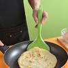 Силиконовая лопатка пищевого качества, гибкая, с широкой головкой, скребок для посуды с антипригарным покрытием, керамической, стеклянной посуды, термостойкая, можно мыть в посудомоечной машине, кухонный инструмент