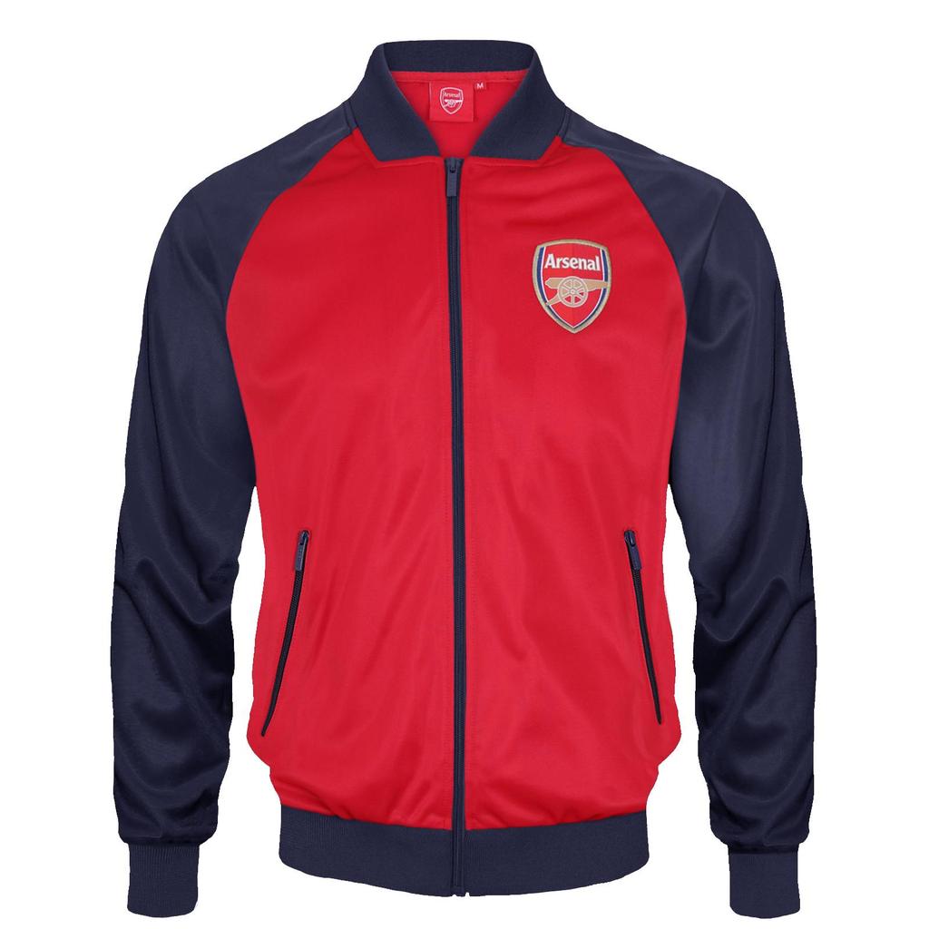 Arsenal FC Mens Retro Bomber Jacket