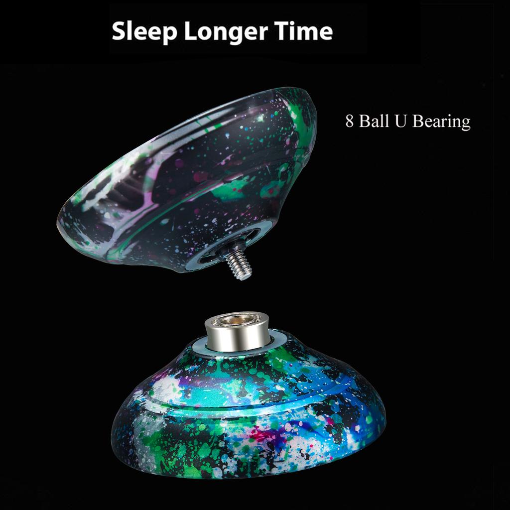 MAGICYOYO Y03 Professional Yoyo Alloy 8 Ball U Bearing Lightweighted Yoyo for Amateurs Beginners Professional Players