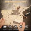 1/4 шт. STEM-игрушки Динозавр для детей 3D Деревянная модель-пазл Модель робота Набор для сборки DIY Образовательные Научные Строительные STEM-проекты Подарок