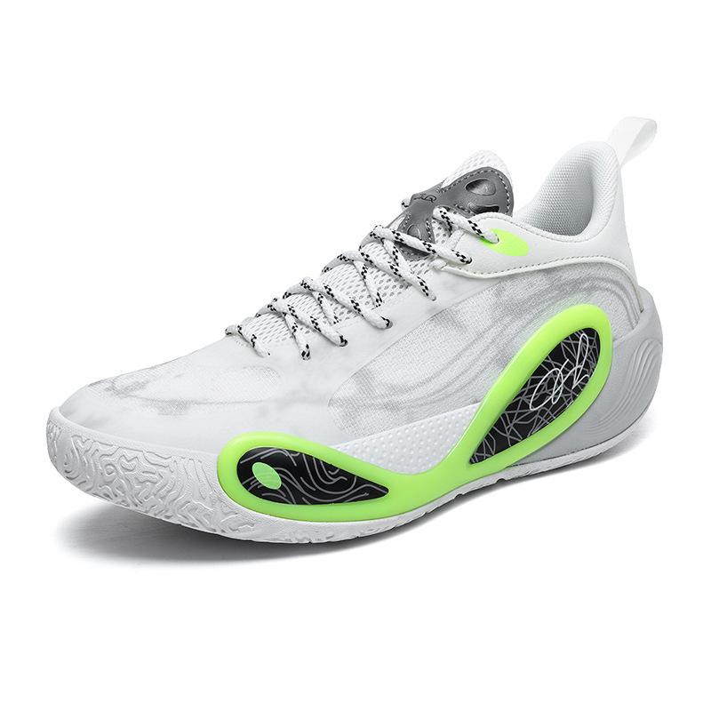 Basketball shoes men's and women's training shoes spring and autumn low-top fashion non-slip star actual game sports shoes