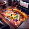 Stumble Guys Polyester Carpet, Soft Indoor Mat for Office Chair, Living Room, Computer Desk - Decorative Home Office Rug Design