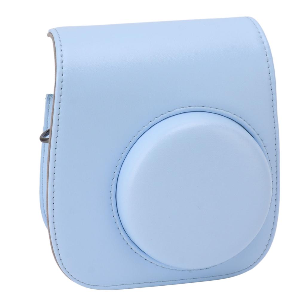Instant Camera Bag PU Leather Instant Camera Bag Adjustable Strap Instant Camera Case for Traveling