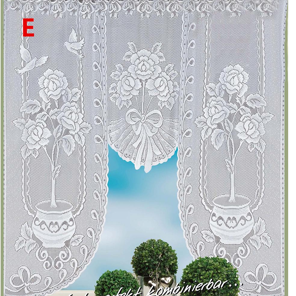 Кружевная кофейная занавеска в винтажном стиле, шарф на кухонное окно