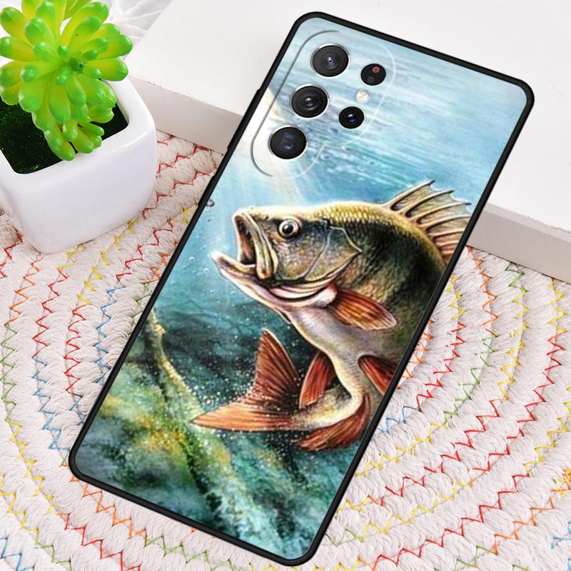 КАРП РЫБА РЫБАЛКА мягкий чехол для телефона для Samsung Galaxy note 10 pro S26 Ultra S23 S24 FE S25 S21 S22 PLUS ударопрочный