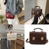 Retro Small Bag 2024 New Trendy Women's Bag Summer Casual Fashionable Simple Crossbody Handheld Box Bag