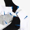 High Quality 6Pairs/Lot Combed Cotton Men's Socks Black White Casual Breathable Solid Color Sport Socks EUR 38-45