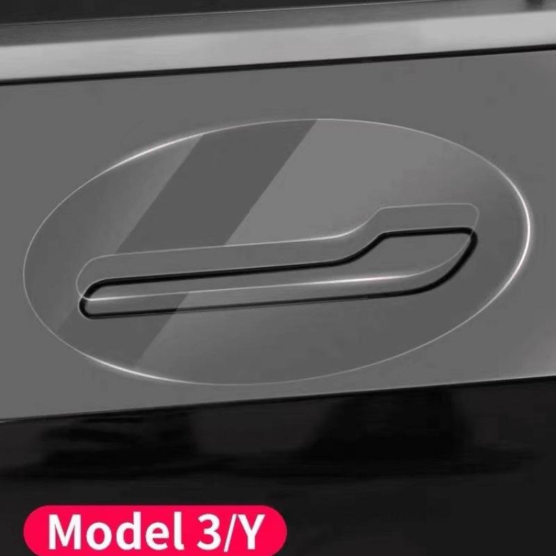 Suitable for Tesla Model Y/Model 3 Door Handle and Bowl Protective Film