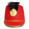 Girls Circus Ringmaster Costume Set with Jacket Hat Stand Collar Long Sleeve Fringe Epaulet
