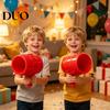 School Carnival Activity Supplies Handheld Air Cannon Toy, Portable Shooter for Kids, Outdoor Non Lethal Flow Toy Play Bubble Machine, Funny