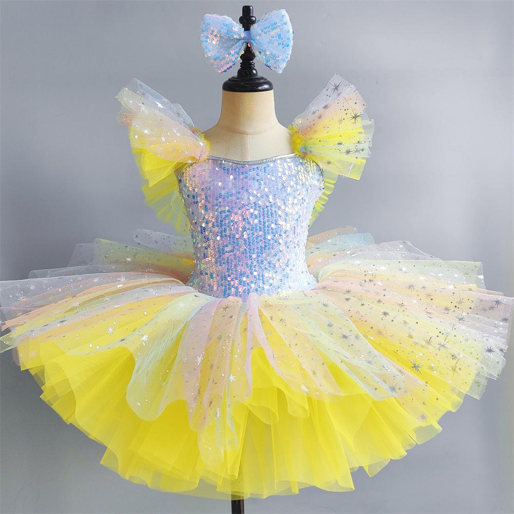 Балерина Девочки Одежда Детские Платья Vestido Детское Балетное Платье Пачка Танцевальные Костюмы Девочка Балетные Трико День Рождения Подарок Лето