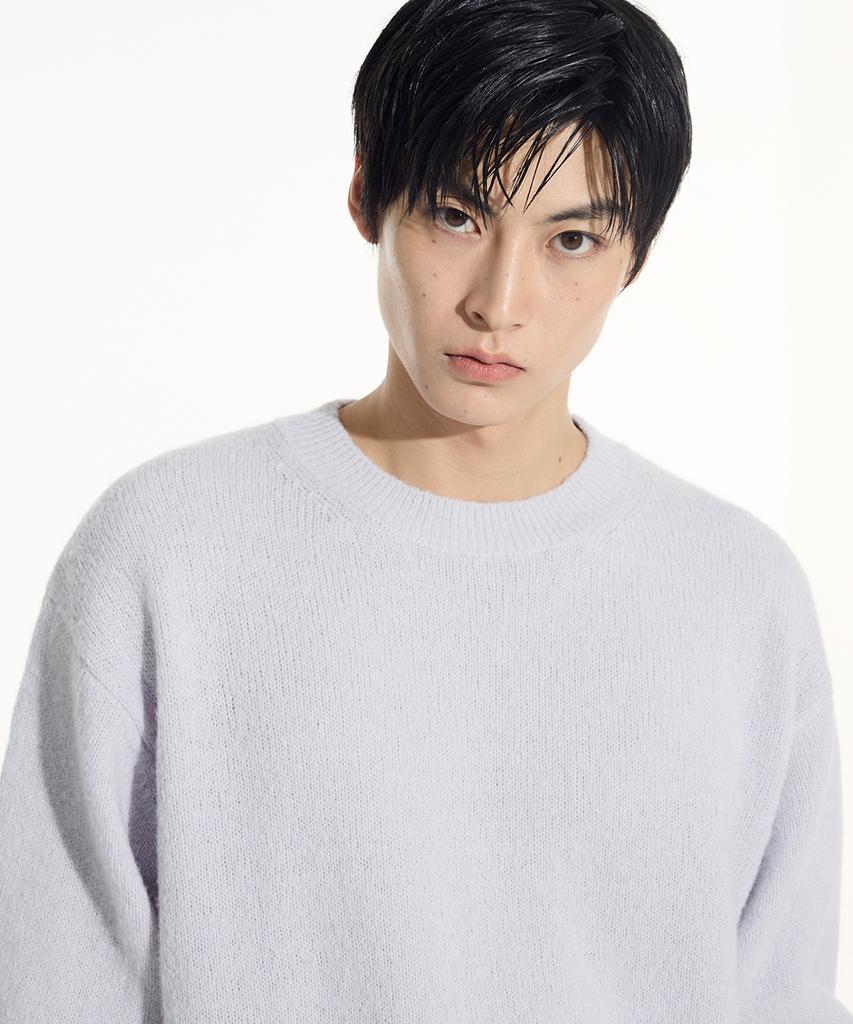 SIECLE Alpaca Round Knit (Lilac)