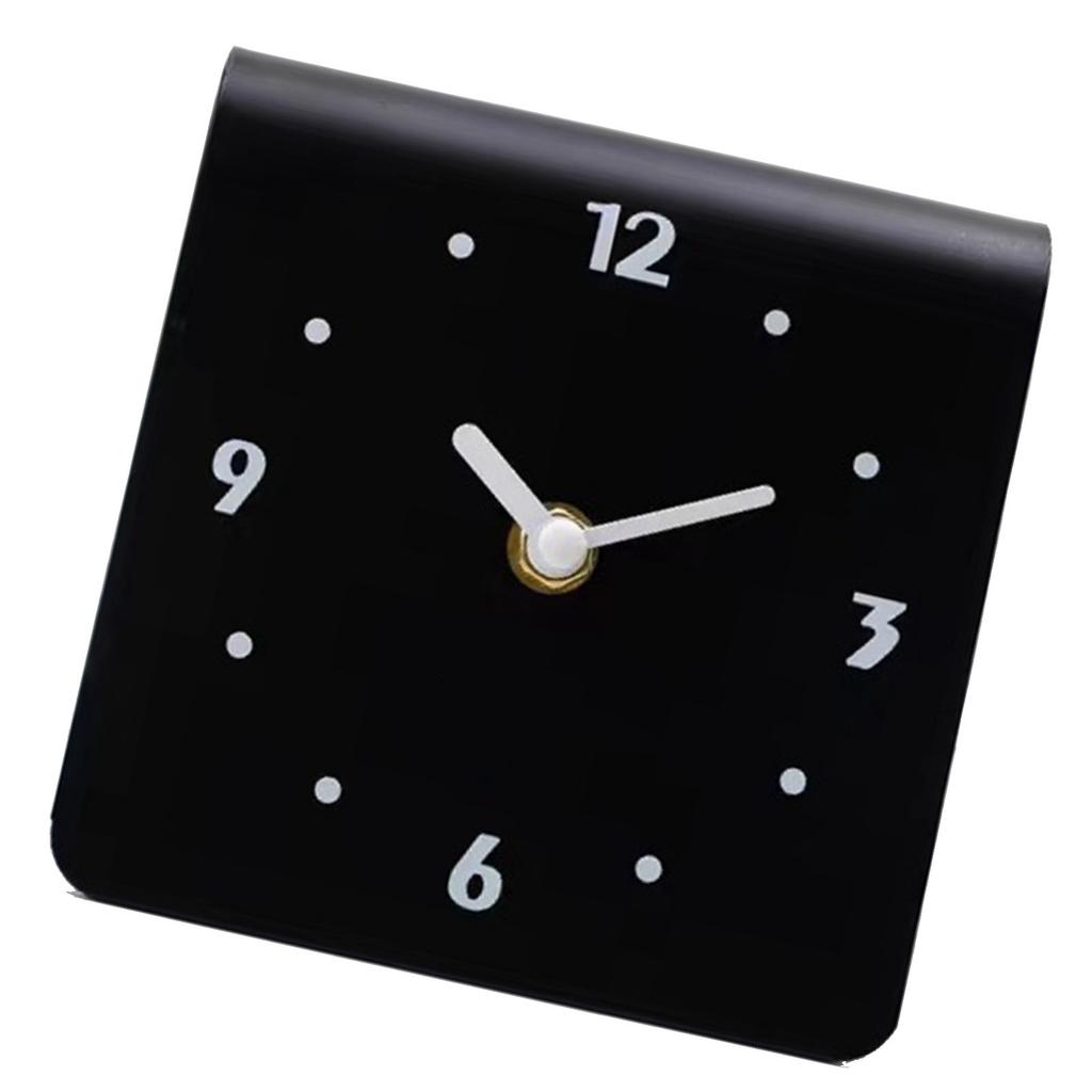 Настольные часы Бесшумный ход Металлический настольный clock Ornament для спальни Прикроватной тумбочки Гостиной Дома