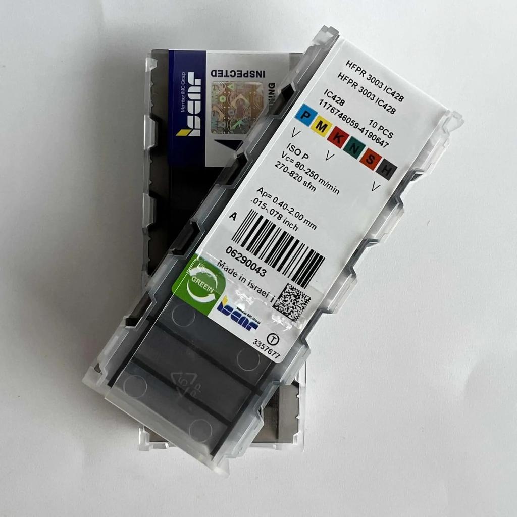 ISCAR / HFPR3003 IC428 /Industrial indexable Carbide Inserts 10 PCS