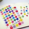 10pcs Star Reward Sticker DIY Self-adhesive Decoration Accessories Scrapbook Stickers For Journaling Children Gift DIY Arts Craf