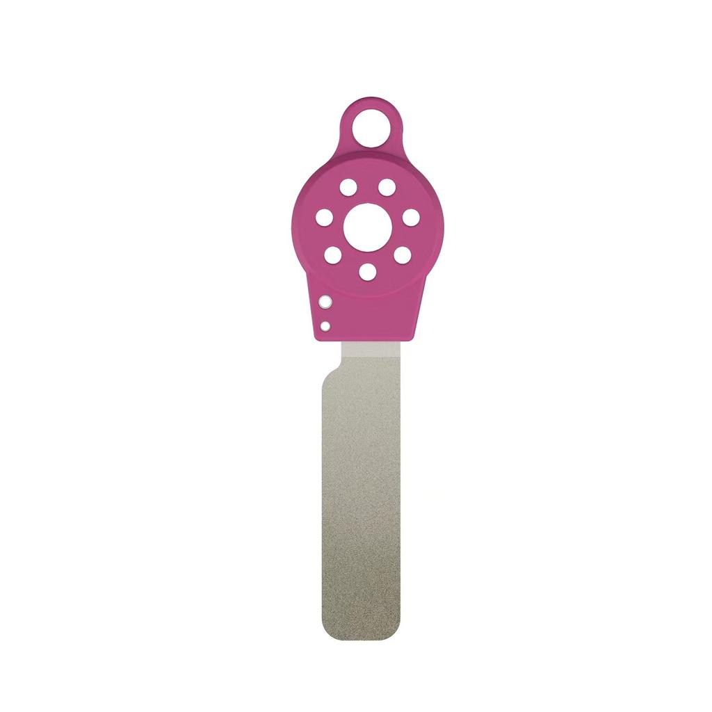 Точилка для рыболовных крючков Точильный камень для рыболовных крючков Алмазный напильник Точильный камень Инструмент для заточки Аксессуар Инструмент для шлифовки Двусторонняя