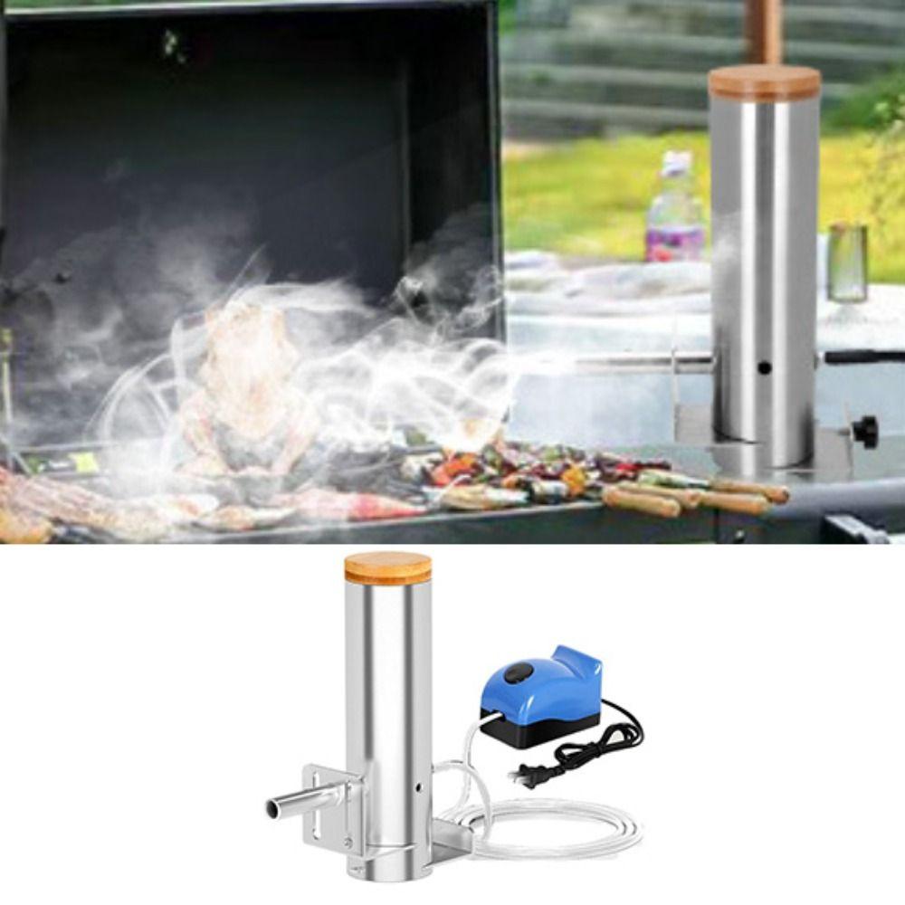 Adjustable Smoke Output BBQ Electric Smoke Generator Barbecue Electric Fumigator Barbecue Stove