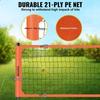 Outdoor Portable Volleyball Net System, Adjustable Height Aluminum Poles, Professional Volleyball Set with PVC Volleyball, Pump, Carrying Bag, Heavy