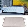 150cm X 70cm Universal Car Front Windshield Cover Auto Sunshade Snow Ice Protection Cover Winter Summer Windshield