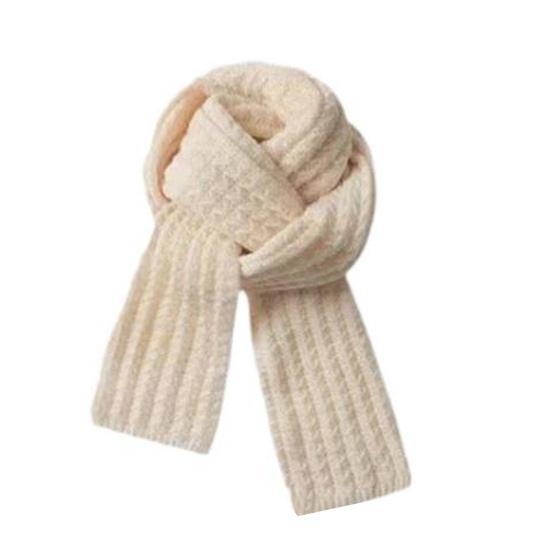 Yousheng Couple Winter Scarf Warm Thick Knitted Long Scarf Solid Color Soft Large Wrap Outdoor Indoor Cold Weather Neck Warmer